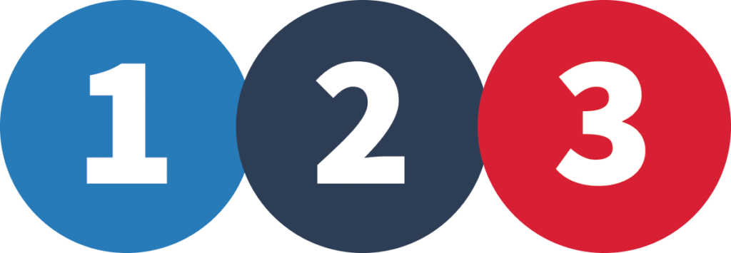 As easy as 1, 2, 3